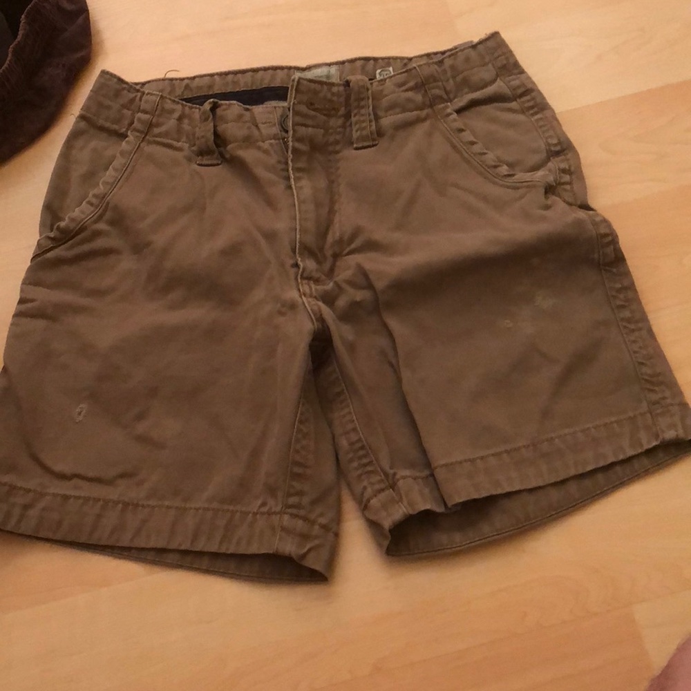 vintage looking shorts w/small holes in front